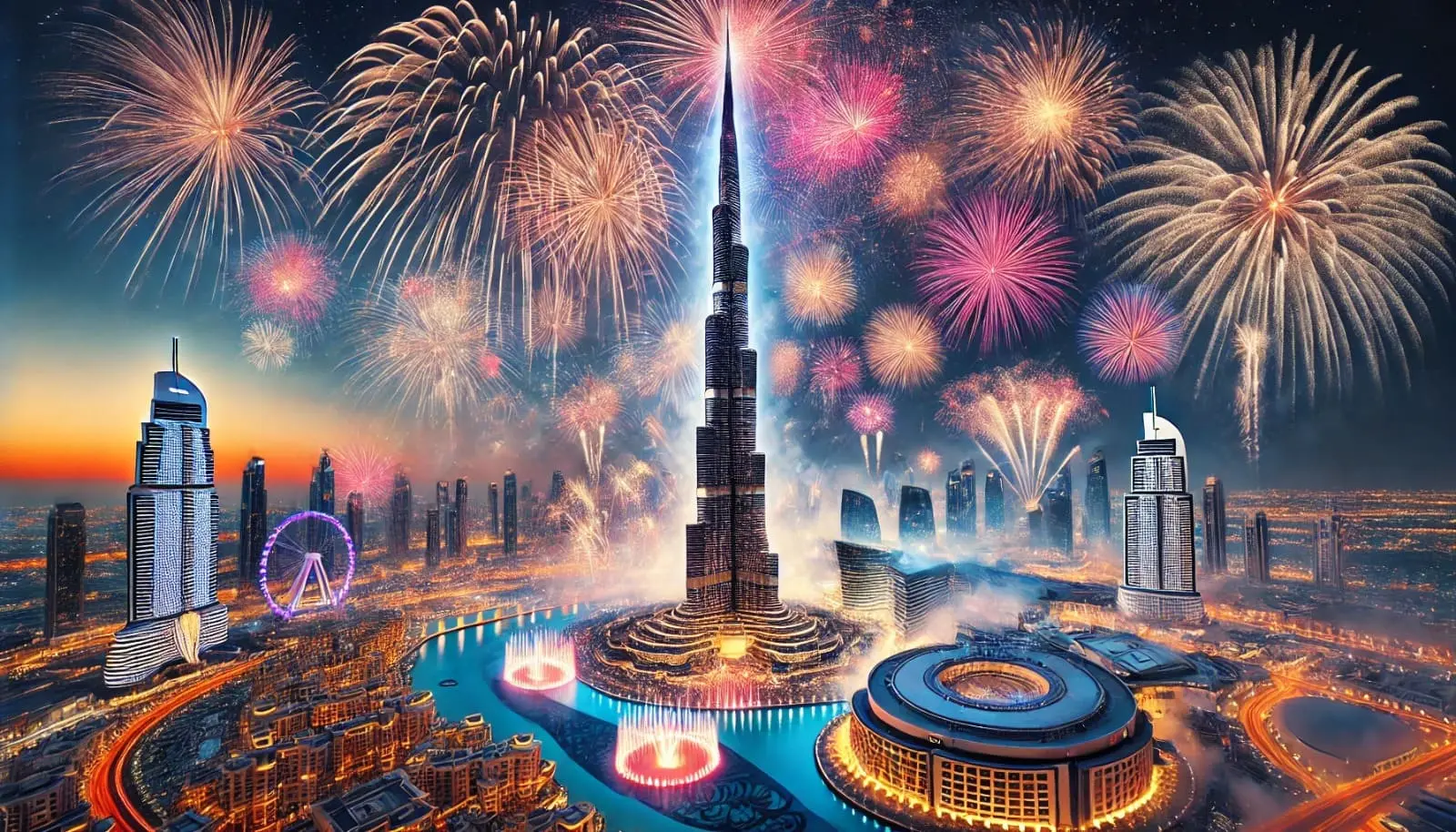 Celebrate New Year’s Eve in Dubai