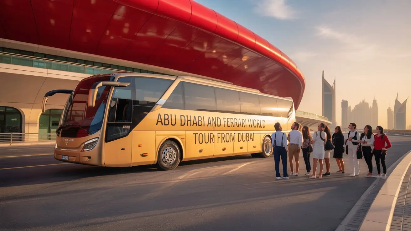 Abu Dhabi and Ferrari World Tour from Dubai