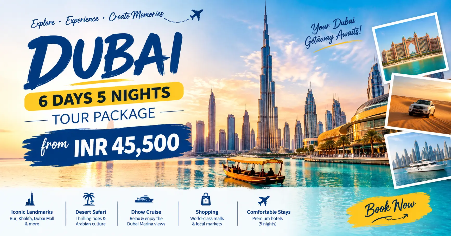 Dubai 6 Days 5 Nights Tour Package
