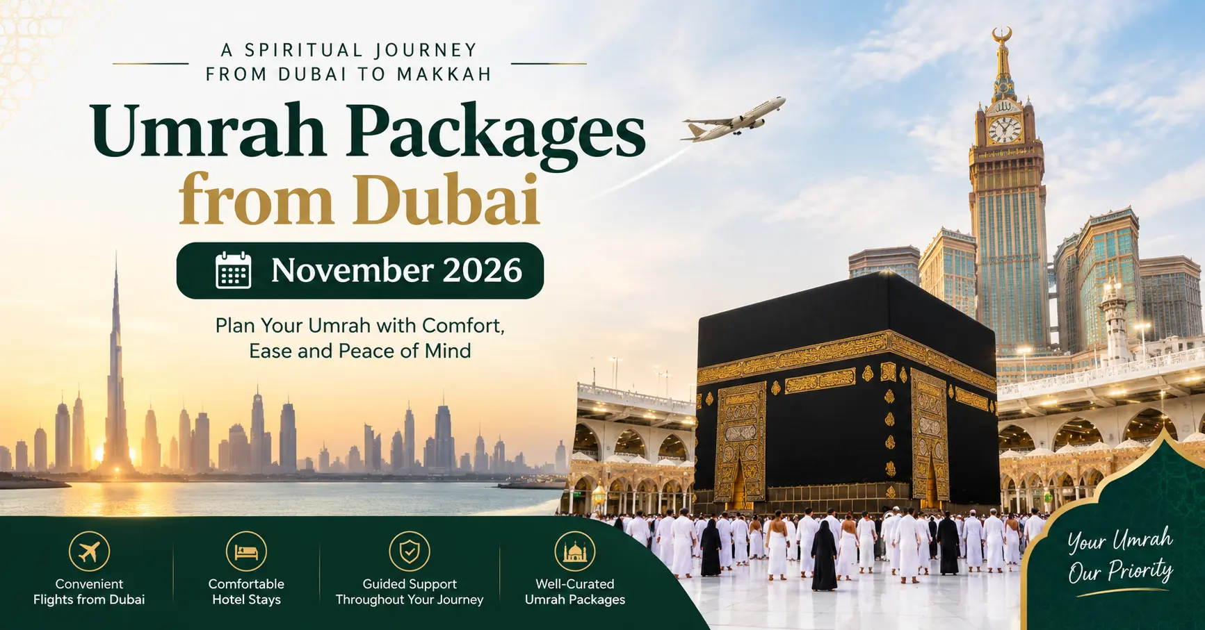 Umrah Packages from Dubai November